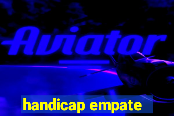 handicap empate - 2